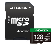 ADATA 128GB microSDXC Speed plus UHS-I U3 V30 - 1333689 - zdjęcie 1